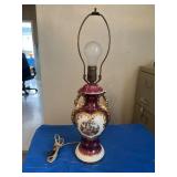 Martha and George Washington style lamp