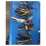 Vice grips, screwdrivers, and other miscellaneous