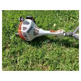 S t i h l gas weed eater it works