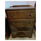 Old four drawer chest needs refinished