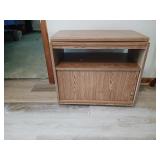 Swivel TV stand on wheels 26 and a half inches