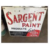 Vintage Double-sided porcelain advertising