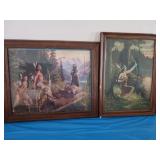 Four wall hangings
