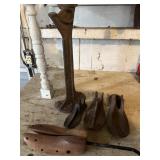 Shoe cobbler, stand, and other as shown