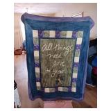 Five scatter or throw rugs and love throw see