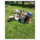 Lawn ornament and yard wagon