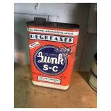 Vintage GUNK S ï¿½ C degreaser. Is mostly full.