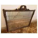 Vintage Wood mirror 37 x 28