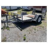 10ï¿½ Tilt Bed Trailer with ramps