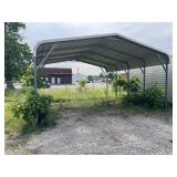 19 x 20 carport. Buyer disassemble and removes.