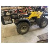 Honda four wheeler parts only no title does not