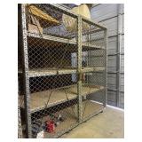 Tool cage, 100 inches floor to top, 90 inches
