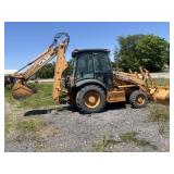 CASE 580 SM 4WD Backhoe Extendahoe