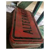 Various signs