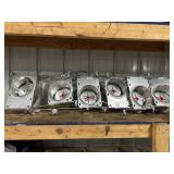 H71CAT 6 piece Halo recessed lighting housing