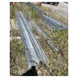 Galvanized perforated square steel tubes
