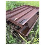 Three moles for concrete bumper blocks