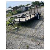 2013 RETCO Flatbed trailer with ramp