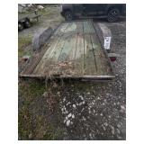 2010 16ï¿½ Barlow trailer VIN:43OUD121XAM028108