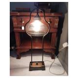 Black Lantern looking electric light. 29 in high