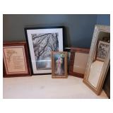 Wall hangings and picture frames see pictures