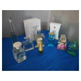 Several perfumes. Two are unopened and in