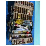 Plano box and contents as shown