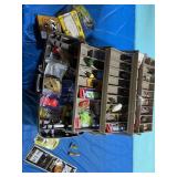 Tacklebox, lures, including two Arborgast and