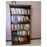 Bookshelf 36 in wide by 72 in high Books not