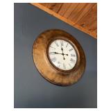 Metal, battery operatedHoward Miller wall clock