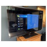 Samsung 55 inch TV on swivel stand. Model number