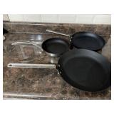 3 SCANPAN Skillets