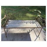 Two outdoor benches