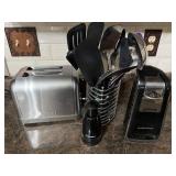 Cuisinart toaster, chopper, can opener and