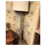 Green floor lamp