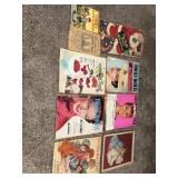 Vintage magazines and books. Almanac not in good