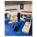 KitchenAid stand mixer attachments, and wine,