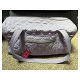 Vera Bradley lavender duffle/travel bag. Appears