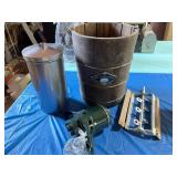 Electric White Mountain ice cream maker. Full
