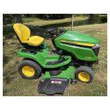 John Deere X380 48ï¿½ mower. ONLY 4.7 hours!