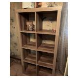 Shelving unit/cubby. Unit only contents sold