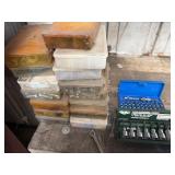 S-K 3/8 inch drive socket set, blue point bit set