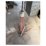 Manual tire changer