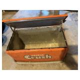Vintage orange crush cooler