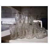 Anchor Hocking picture and glassware. Star of