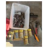 Dewalt saw blades, craftsman wrenches, and other