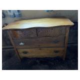 Small antique dresser, middle drawer needs repair