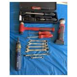 Bluepoint scraper set new, blue point ratcheting,