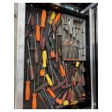 Snap on screwdrivers and other as shown not