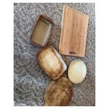 Large Crofton, cutting board and pampered chef